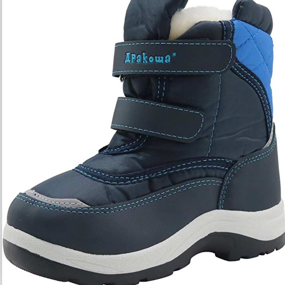 Apakowa Kid's Boys Girls Winter Snow Boots (Toddler/Little Kid)